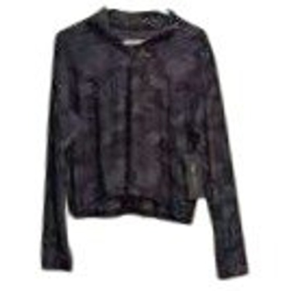 Yogalicious Lux Womens XXL Grey Camo Cropped Women‎ Hoodie Long Sleeve Thumbhole